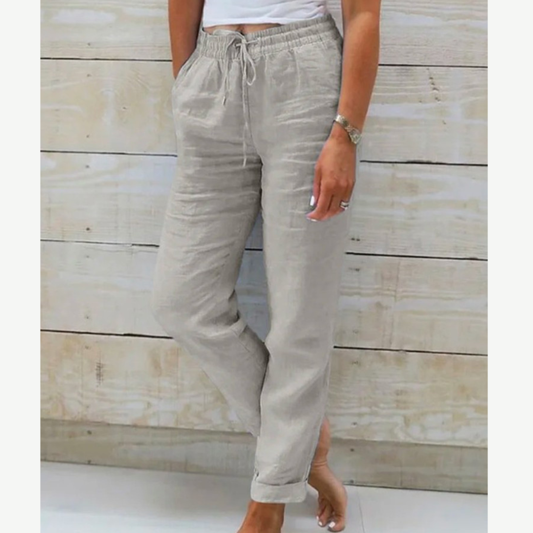 Eleonor – Premium Breathable Stretch Linen Pants