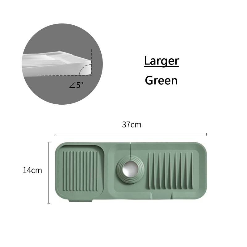 AquaShield Sink Splash Guard | Silicone Splash Guard For Kitchen Sink