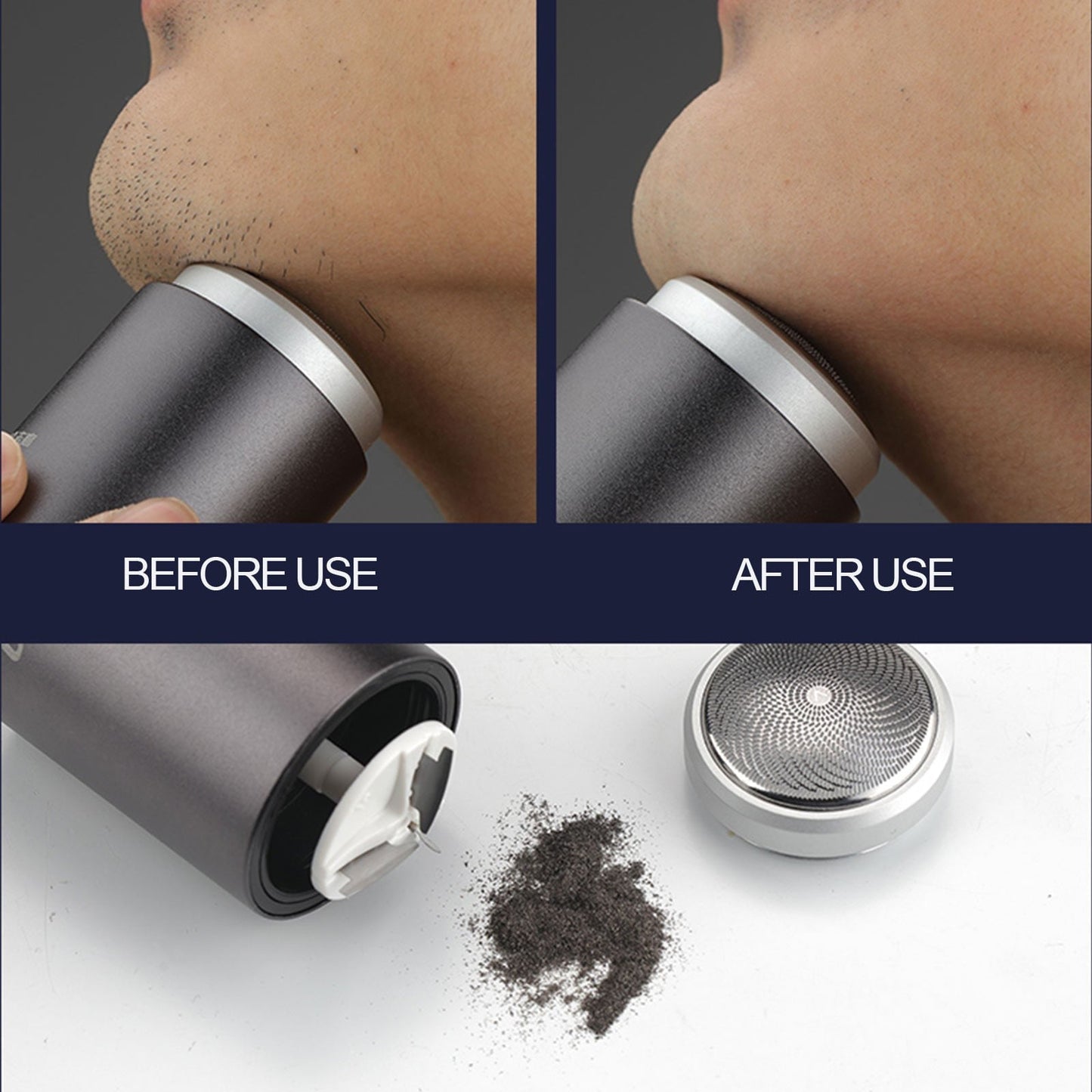 Electric Shaver Compact Waterproof Travel Groomer
