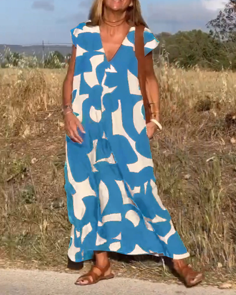 Penelope |  Relaxed Abstract Dress