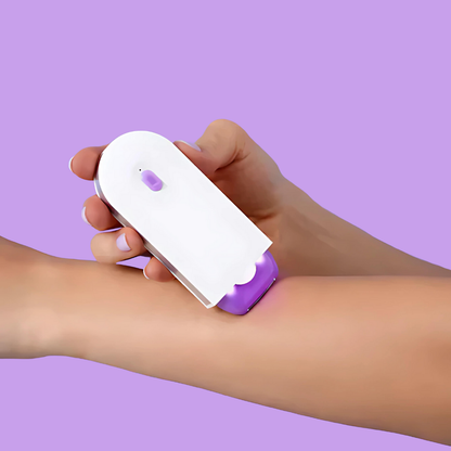 Hair removal device for smooth soft skin