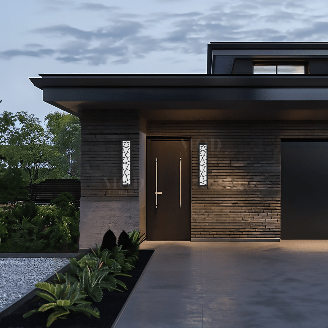 Wall Light Modern Outdoor LED Panel Fixture