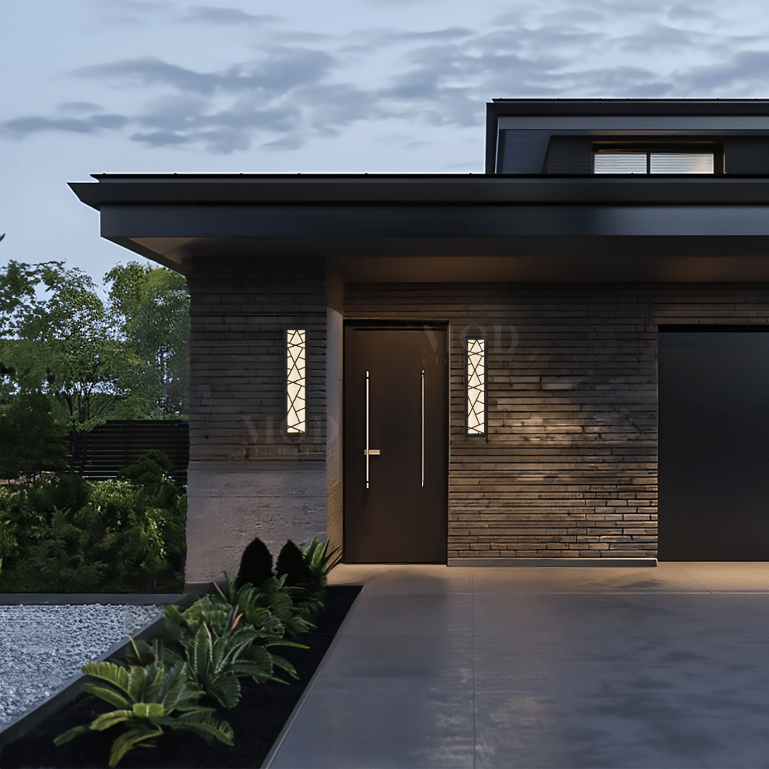 Wall Light Modern Outdoor LED Panel Fixture