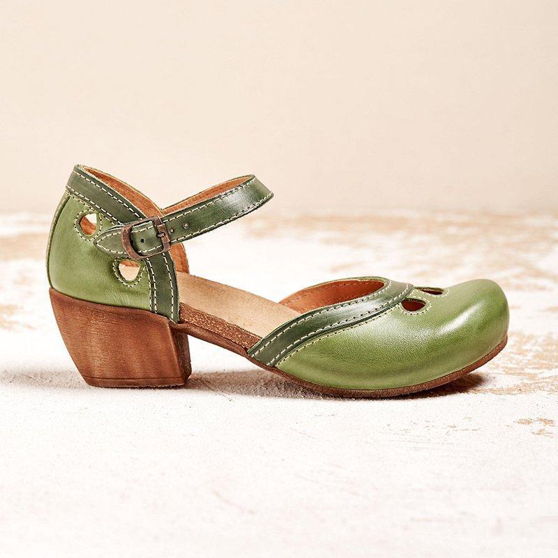 Celda – Comfortable Low-Heeled Sandals