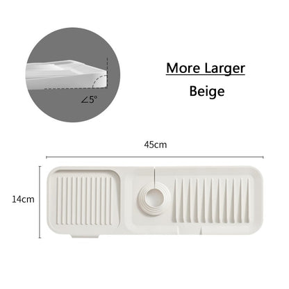 AquaShield Sink Splash Guard | Silicone Splash Guard For Kitchen Sink