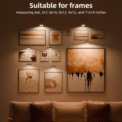 1+1 Free | Magnetic LED Picture Light – Dimmable & Rechargeable