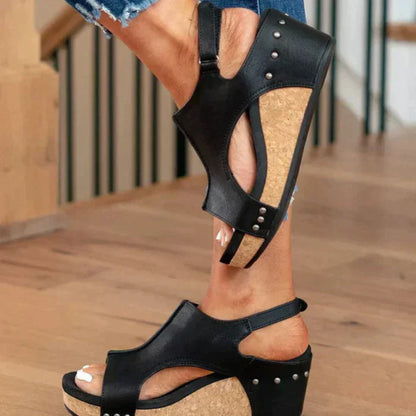Yula | Stylish Wedge Sandals