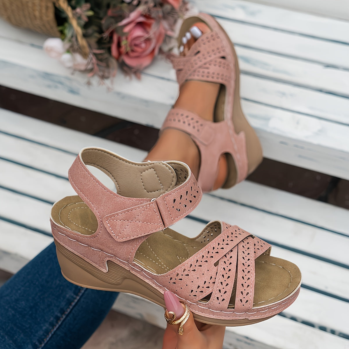Bonna | Everyday Comfort Heeled Sandals