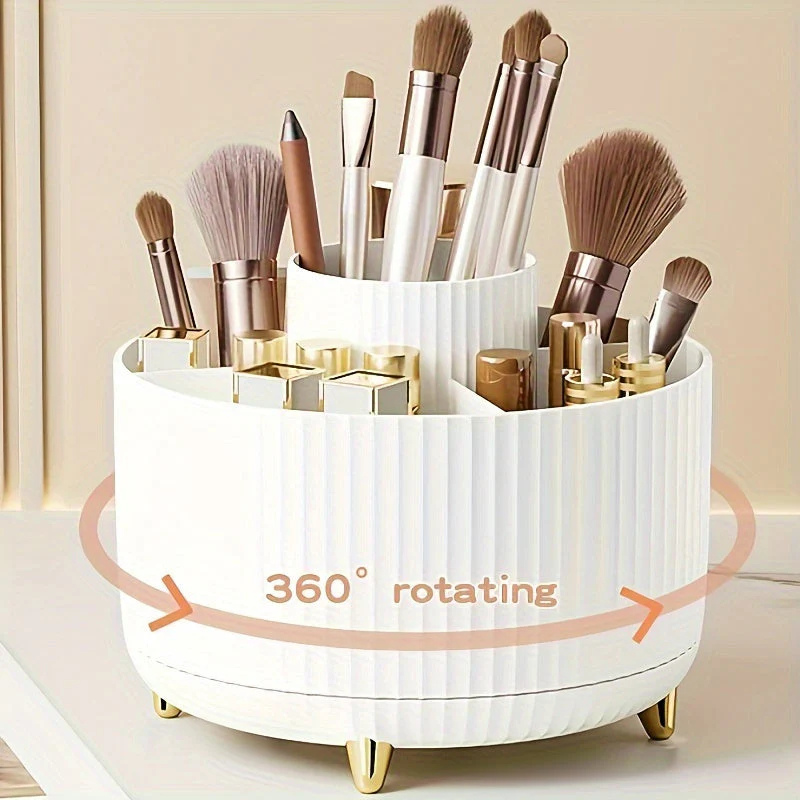 Makeup Organiser | 360° Rotating Storage Rack for Vanity