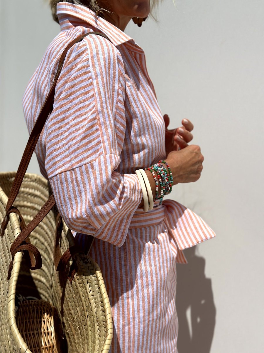 Veronica Classic Striped Shirt