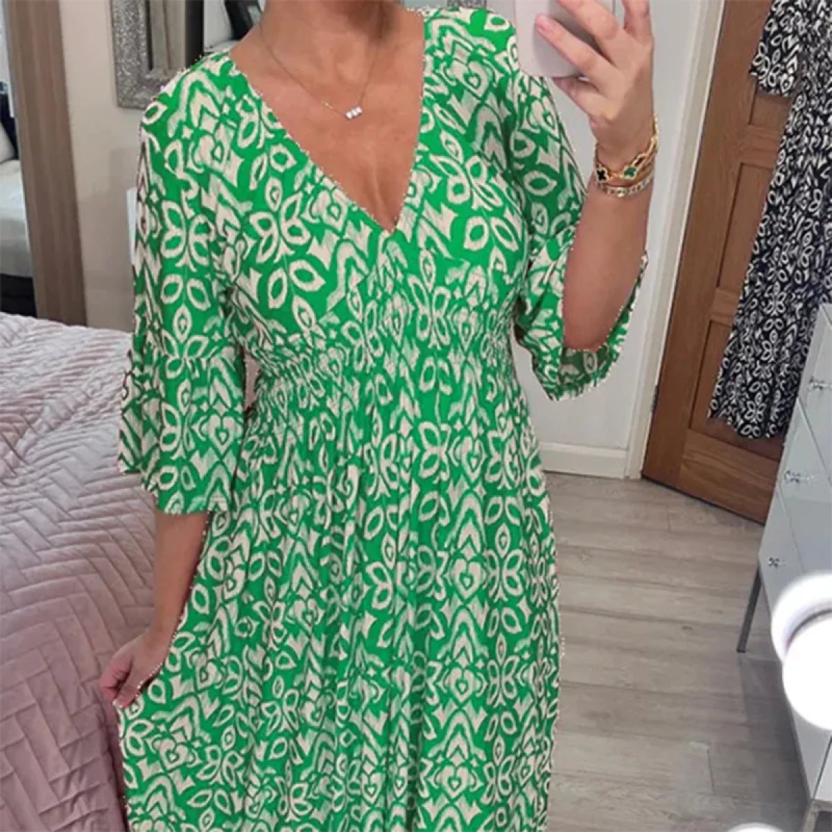 Relaxed Dress for a Beach Vacation