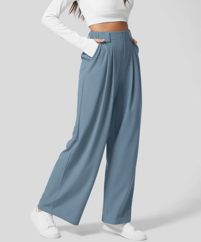 ALDEN™ - Elegant High-Waisted Trousers