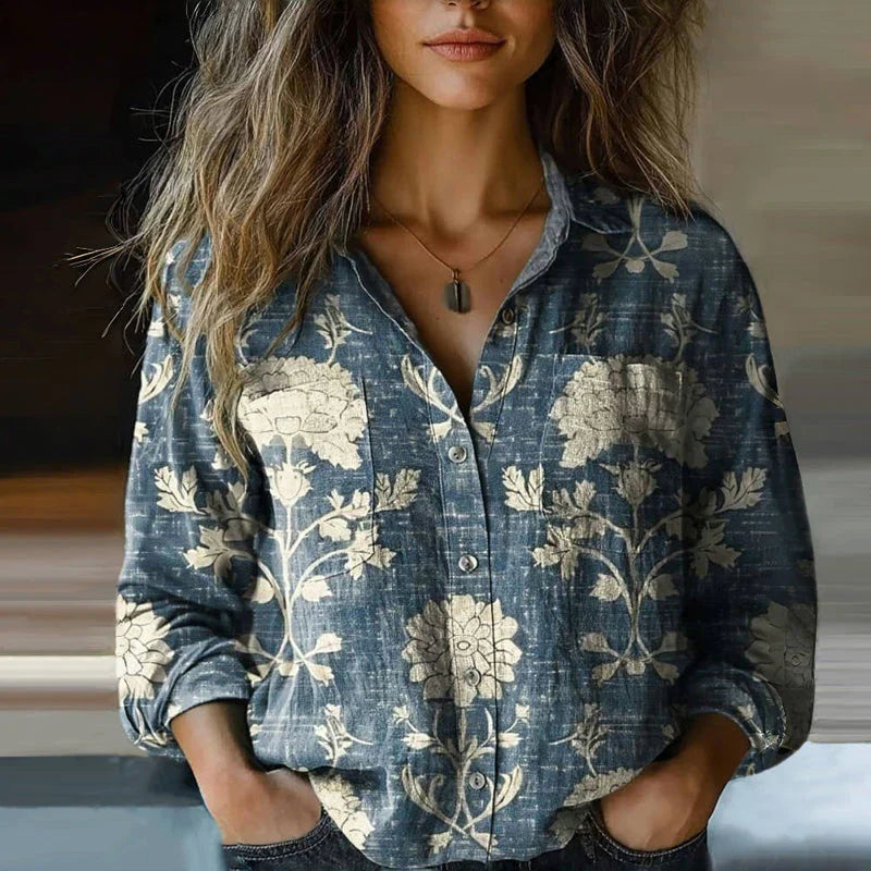 Tate | Casual Printed Blouse