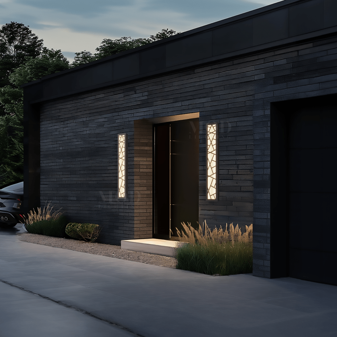 Wall Light Modern Outdoor LED Panel Fixture