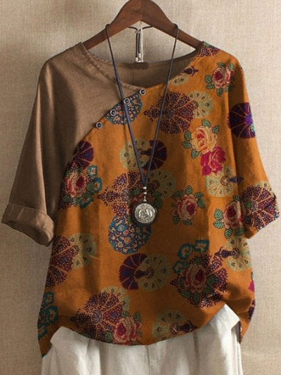 Miracle - Floral Pattern Shirt - Vibrant & Stylish