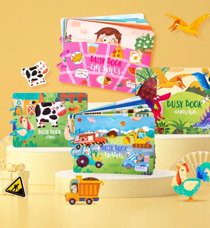 BusyBook Sensory Adventure | Sensory Book for Children