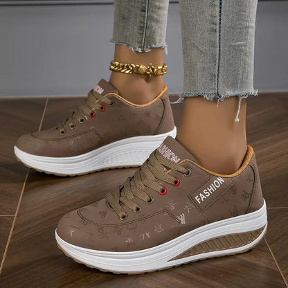 Capucine / Orthopedic Wedge Sneakers