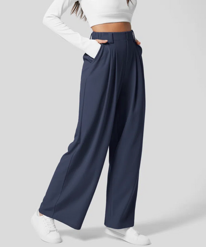 ALDEN™ - Elegant High-Waisted Trousers