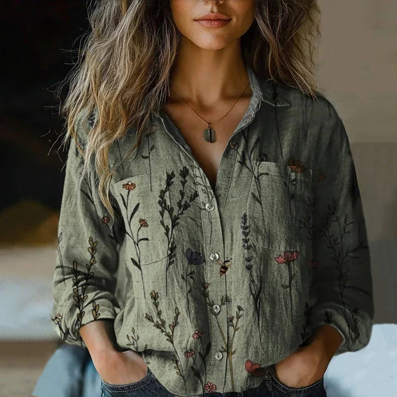 Tate | Casual Printed Blouse