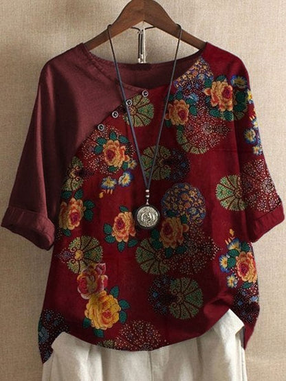 Miracle - Floral Pattern Shirt - Vibrant & Stylish
