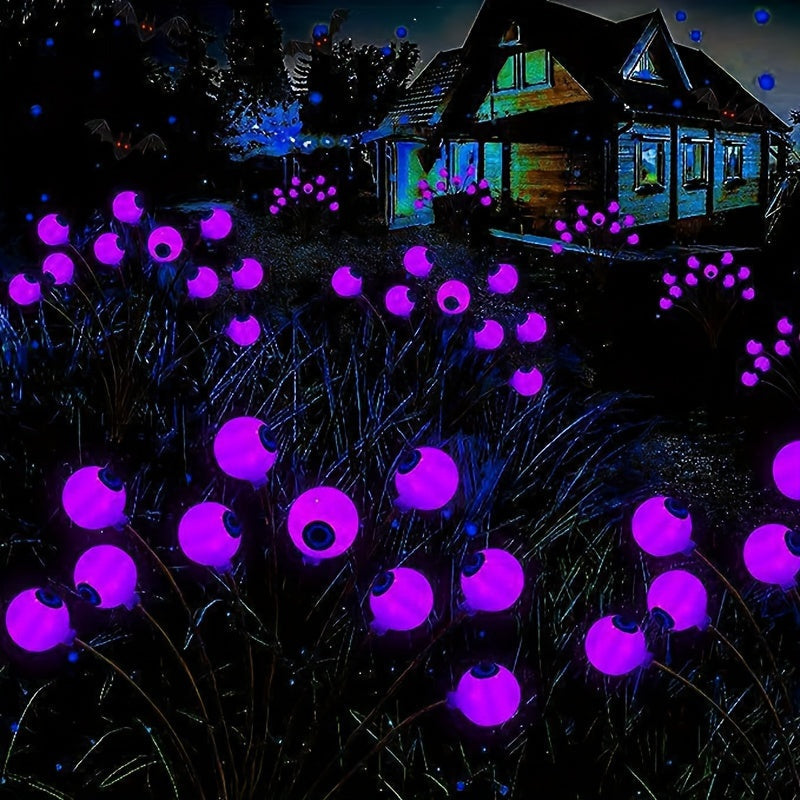 Garden Lights Solar LED Halloween Orbs