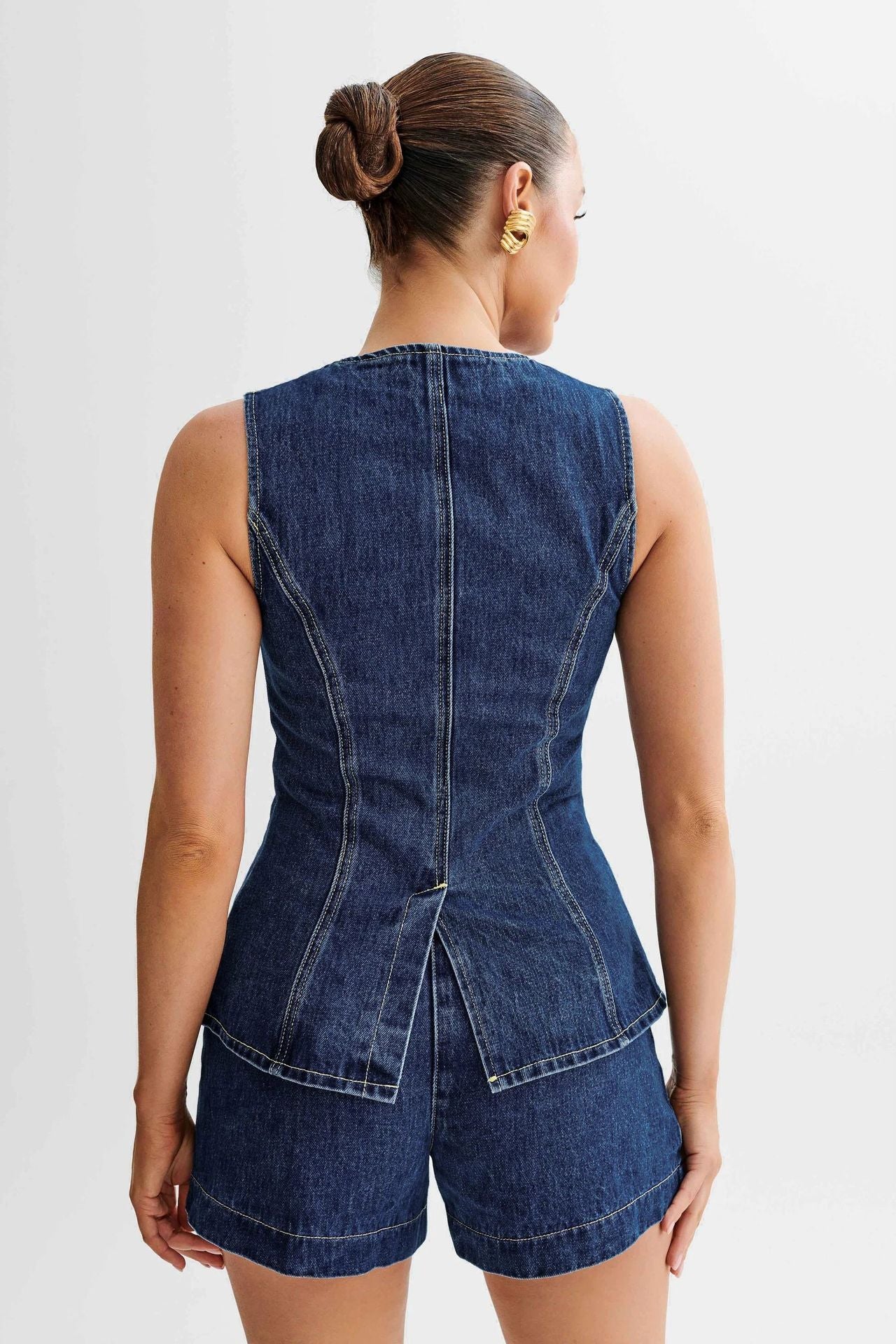 Luca™ | Vest and Denim Shorts Set – Casual and Fashionable for Everyday Wear