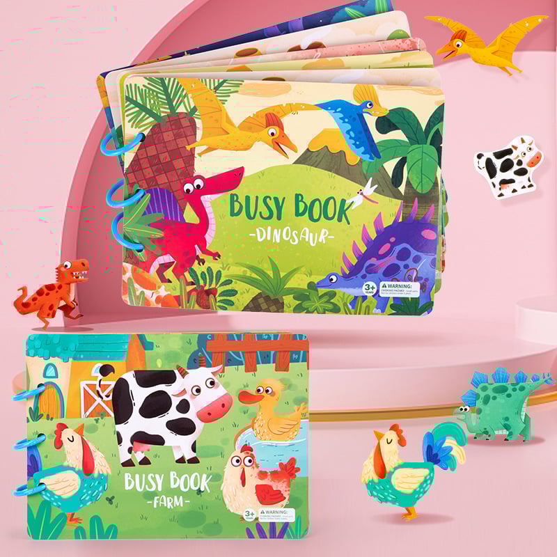 BusyBook Sensory Adventure | Sensory Book for Children