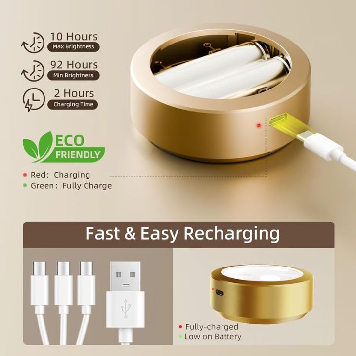 1+1 Free | Magnetic LED Picture Light – Dimmable & Rechargeable