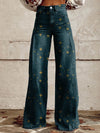 Celestial | Boho Glow Wide-Leg Pants