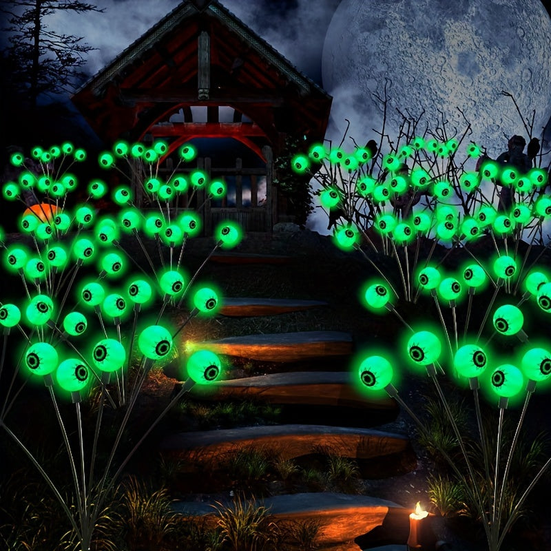 Garden Lights Solar LED Halloween Orbs