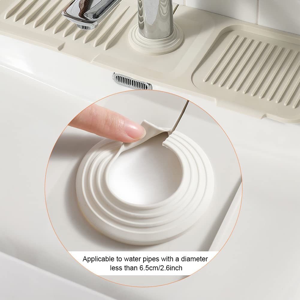 AquaShield Sink Splash Guard | Silicone Splash Guard For Kitchen Sink