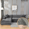 Elastic Sofa Cover Made of Velvet
