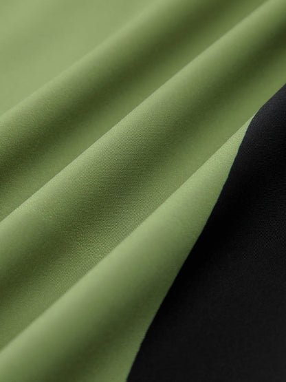 Anastasia | Abstract Strapless Maxi Dress