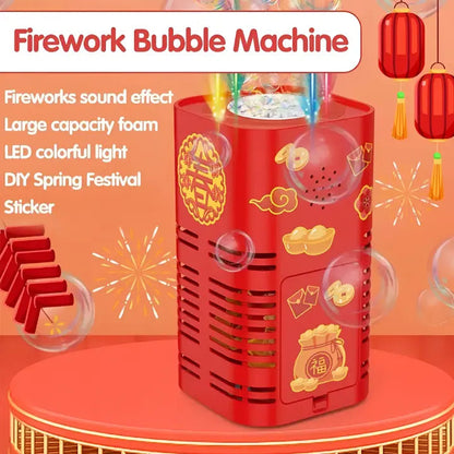 Bubble machine for magical moments