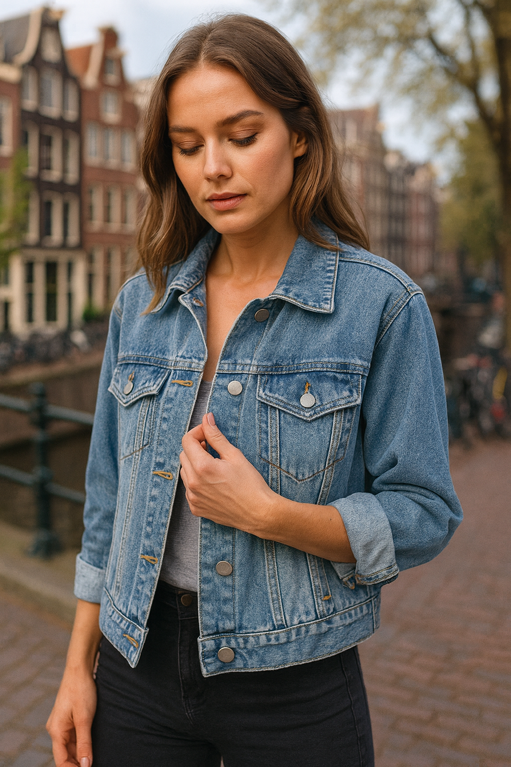 Lisa | Timeless Classic Jacket – A Stylish Essential for Every Wardrobe