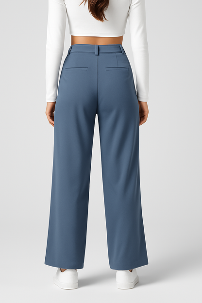 ALDEN™ - Elegant High-Waisted Trousers