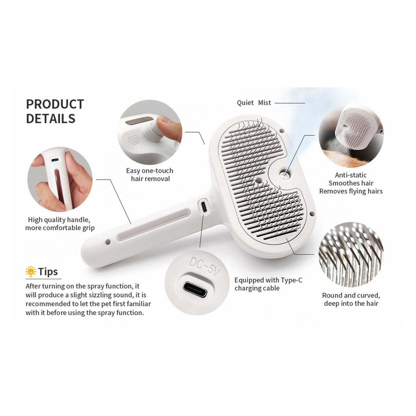 Pet Grooming Brush