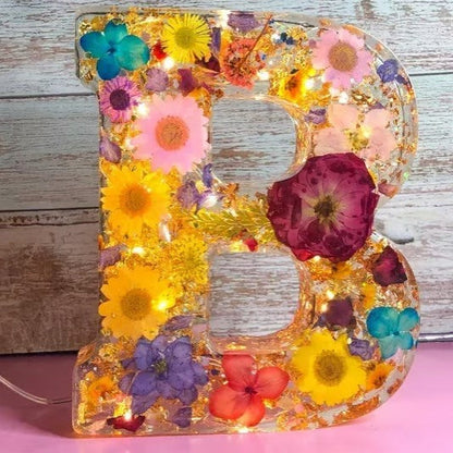 Handmade Floral Night Light for a Dreamy Ambiance
