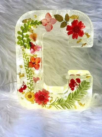 Handmade Floral Night Light for a Dreamy Ambiance