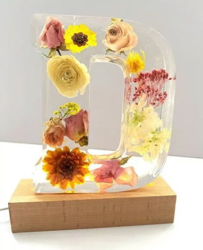 Handmade Floral Night Light for a Dreamy Ambiance