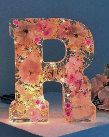 Handmade Floral Night Light for a Dreamy Ambiance