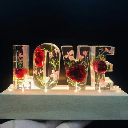 Handmade Floral Night Light for a Dreamy Ambiance