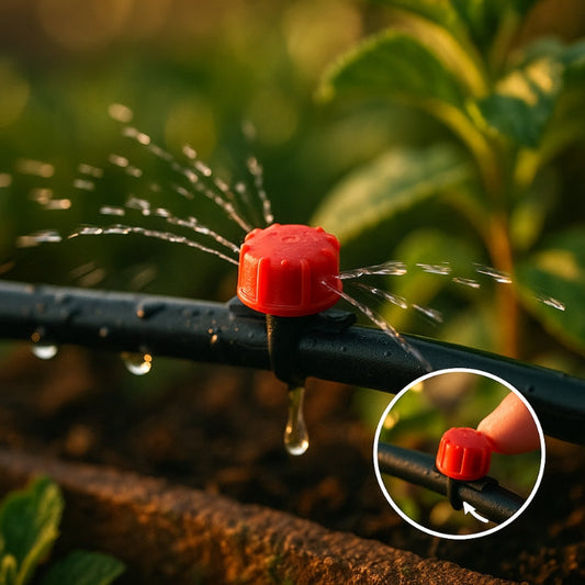 Adjustable Irrigation Drippers for Precise Plant Care (50+50 FREE)