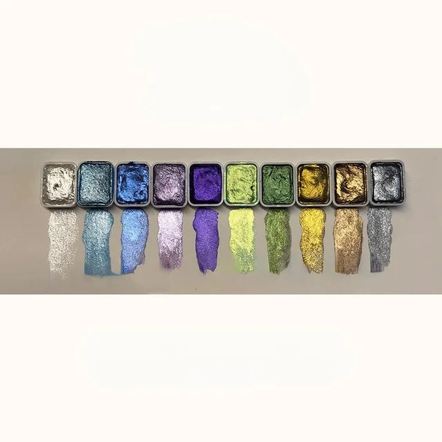 Kolorful Powder Mineral Pearl Pigment Art Watercolor