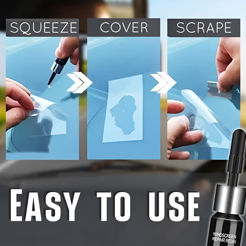 Glass Repair Kit Repair Glass Cracks in Just Minutes