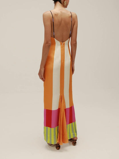Wyleen | Floral Long Dress With Wrap Fit For Sunny Days