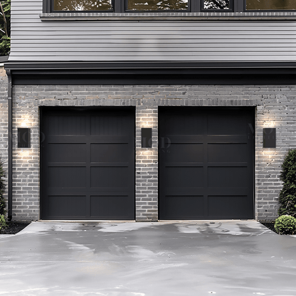 Wall Light Black Modern Outdoor Stainless Steel