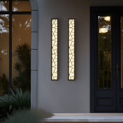 Wall Light Modern Outdoor LED Panel Fixture