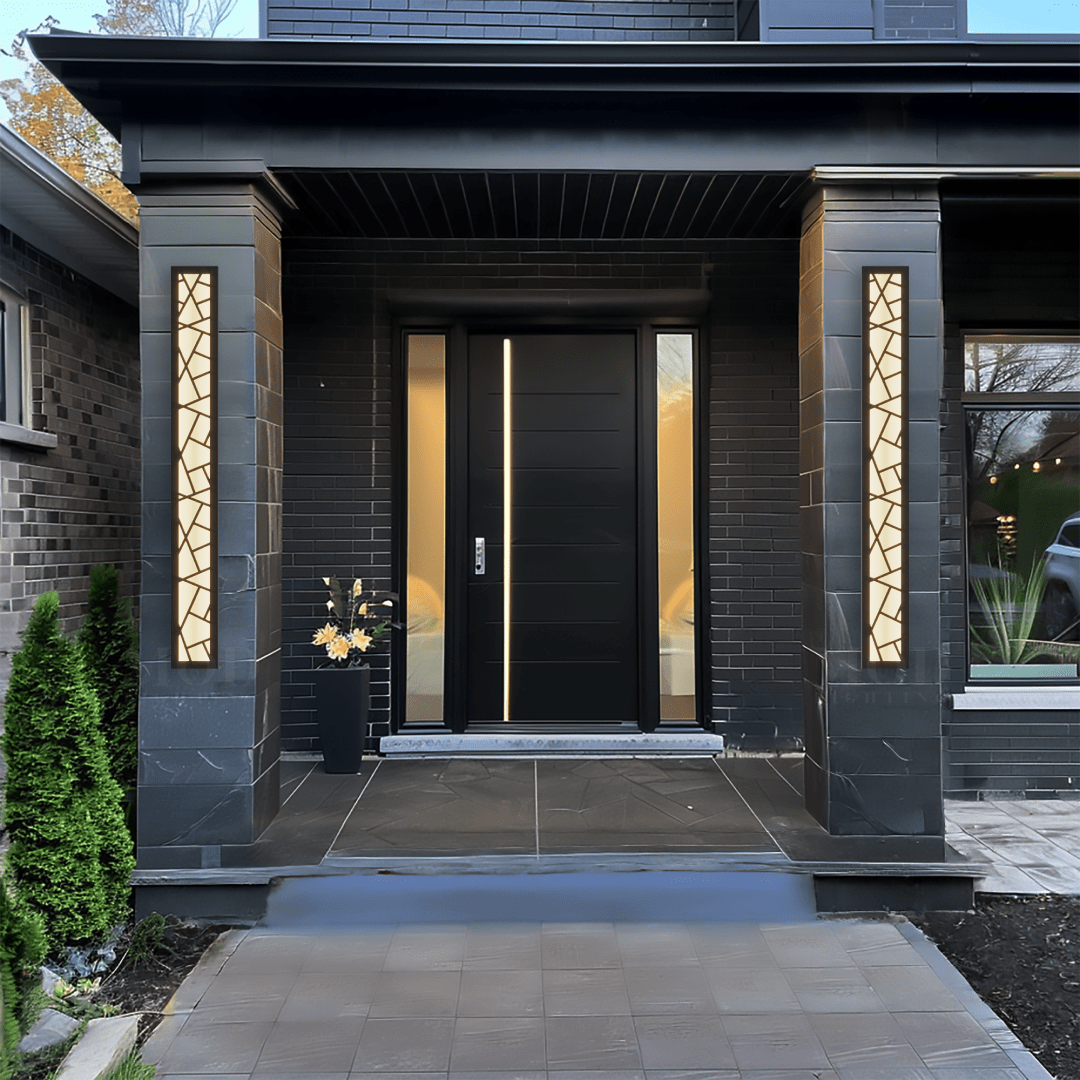 Wall Light Modern Outdoor LED Panel Fixture