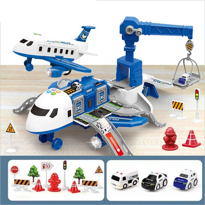 Kids Airport Playset Toy Vehicle Set